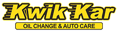 Kwik Kar Richardson logo for ASE-certified oil change, auto repair, state inspections, and vehicle maintenance services in Richardson, Texas.