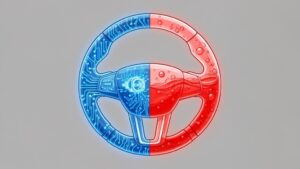 Dual-tone circuit and liquid steering wheel