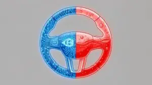 Dual-tone circuit and liquid steering wheel
