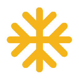 Air conditioning icon representing auto AC repair and AC services at Kwik Kar Richardson