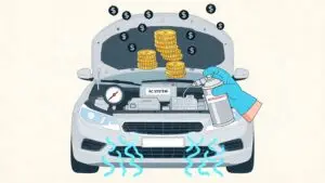 car ac recharge cost ac maintenance