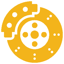 Disc brake icon representing brake repair and brake services at Kwik Kar Richardson