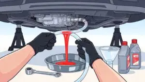 how to do a transmission flush transmission fluid