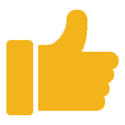 Thumbs up icon representing 5 star customer reviews for Kwik Kar Richardson