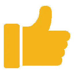 Thumbs up icon representing 5 star customer reviews for Kwik Kar Richardson