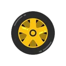 Tire services icon for tire repair and maintenance at Kwik Kar Richardson, TX