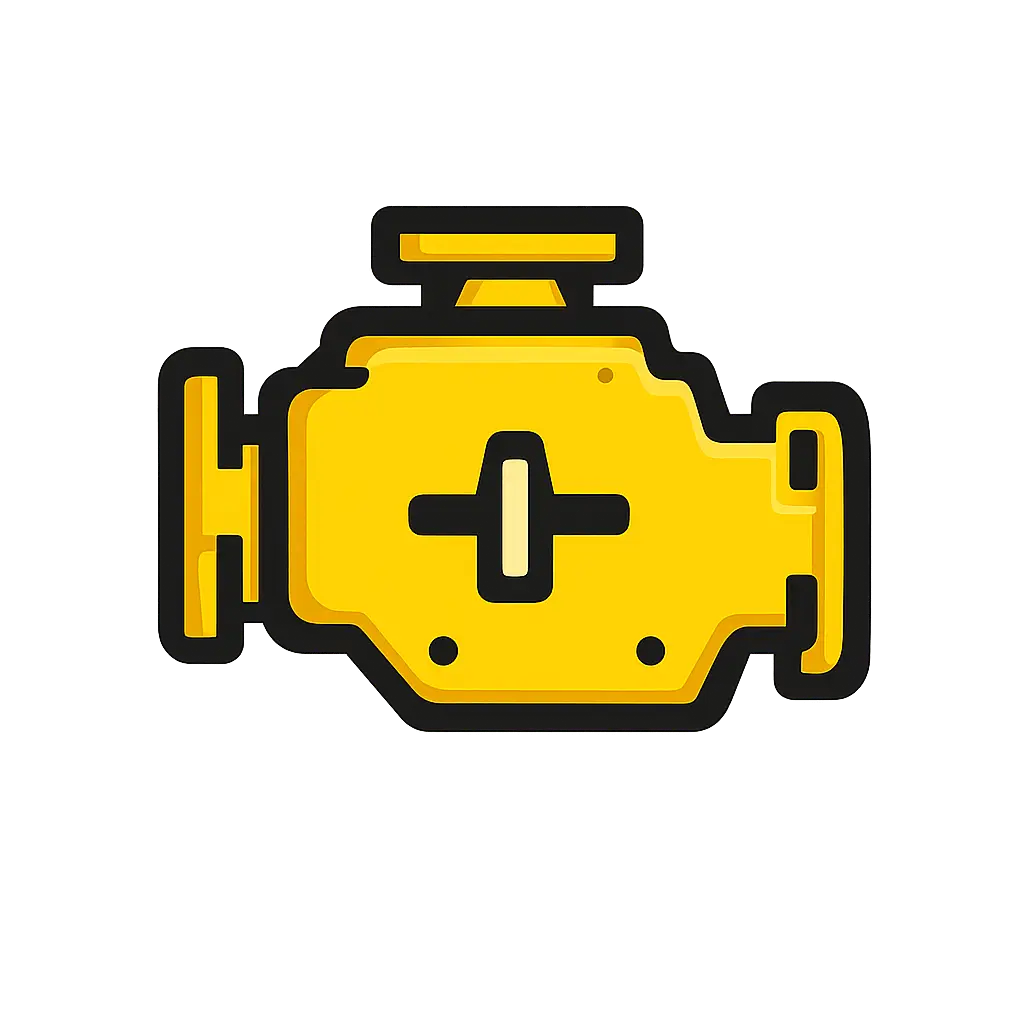 Check engine light icon for engine diagnostics at Kwik Kar Richardson, TX